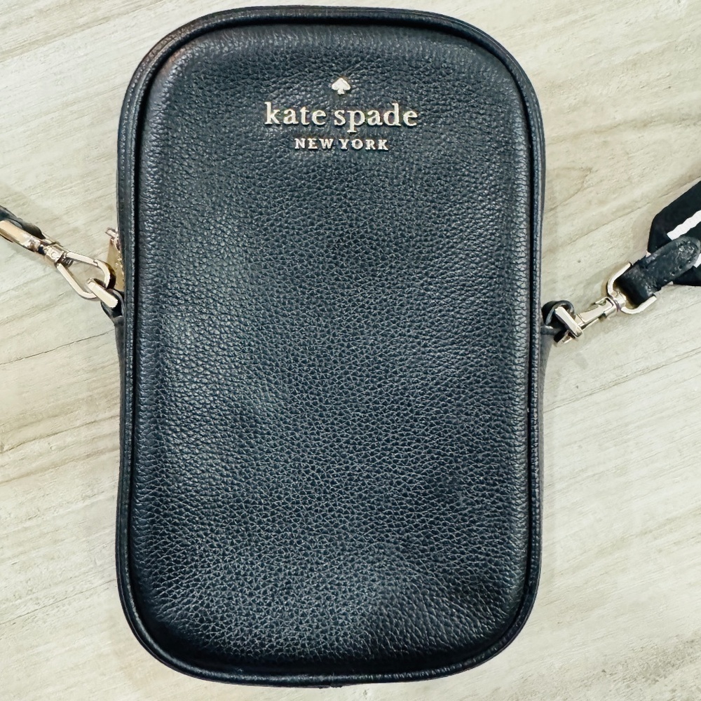 Kate Spade - Rosie Crossbody Bag, Pebbled Leather, Black, Good Condition